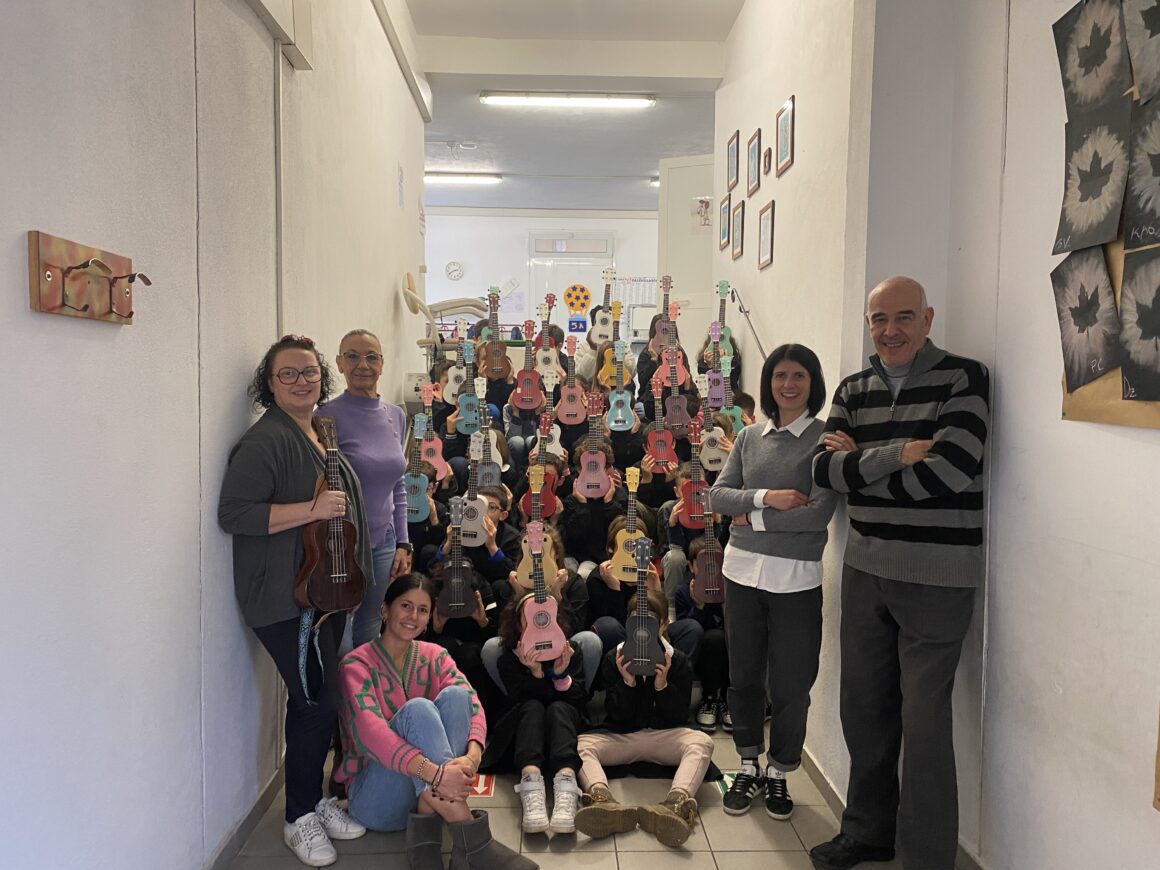 L’AZIENDA FRESCHI&VANGELISTI PORTA LA MUSICA A SCUOLA A 270 BAMBINE E BAMBINI DELL’ALTO CASENTINO